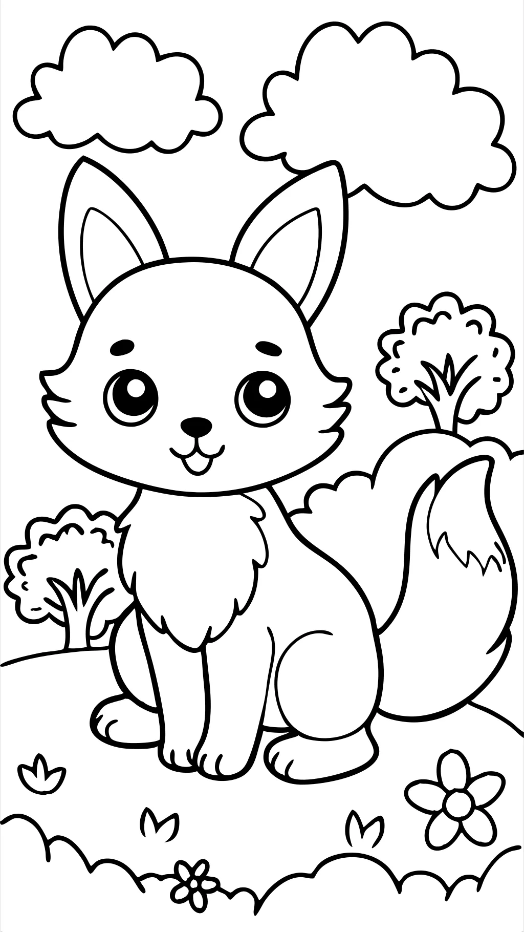 coloriages mignons d’animaux